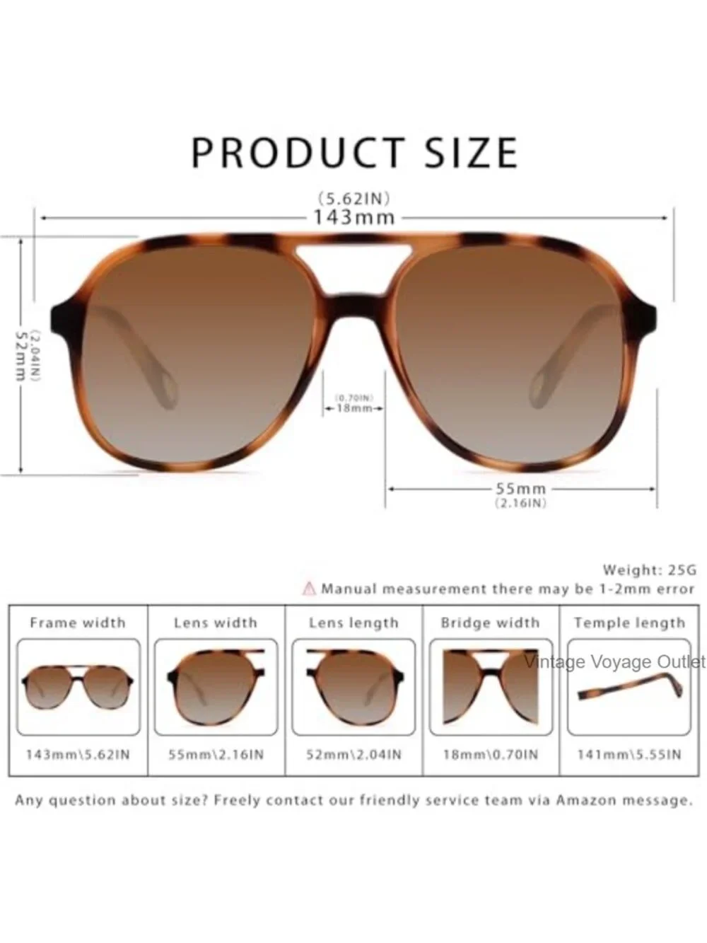 Retro Double Bridge Square Aviator Sunglasses UV400 Protection 3 Pack